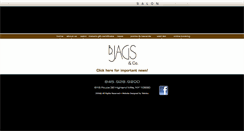 Desktop Screenshot of bjagssalon.com